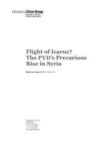 The PYD's Precarious Rise in Syria
