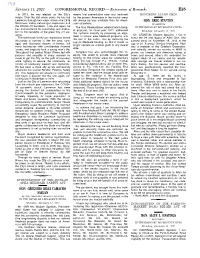 CONGRESSIONAL RECORD— Extensions Of