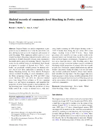 Skeletal Records of Community-Level Bleaching in Porites Corals from Palau