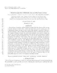 Statistical Properties of Habitable Zones in Stellar Binary Systems