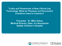 Technology and the Lab: Lessons Learned