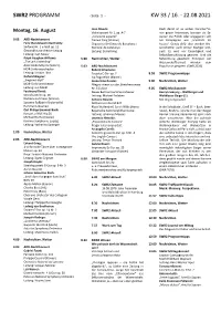 Swr2 Programm Kw 33