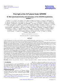 First Light of the VLT Planet Finder SPHERE