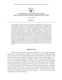Lofar Sdss Ajp