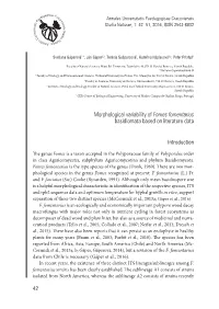 Morphological Variability of Fomes Fomentarius Basidiomata Based on Literature Data