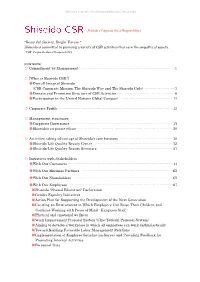 Shiseido CSR Website 2010 [ PDF : 2.9MB ]