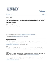 Lewis on Heroes and Personality in out of the Silent Planet