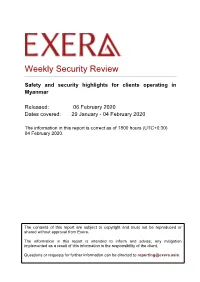 Weekly Security Review