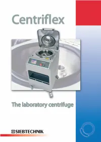 The Laboratory Centrifuge Machine Description