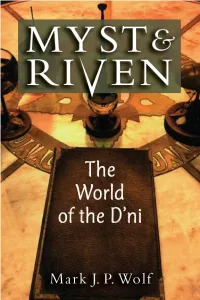 Myst and Riven L Andmark VIDEO GAMES
