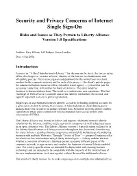 Security and Privacy Concerns of Internet Single Sign-On"