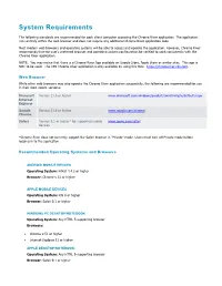 System Requirements