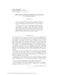 (W, S) Be a Finite Coxeter System with an Involut