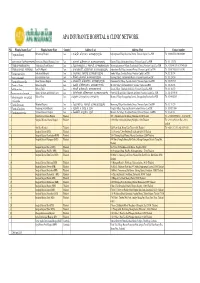 List of APA Hospital Network.Xlsx