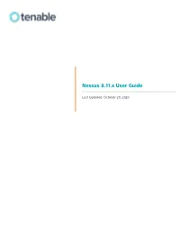 Nessus 8.11 User Guide
