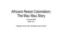 Mau Mau Powerpoint Overview
