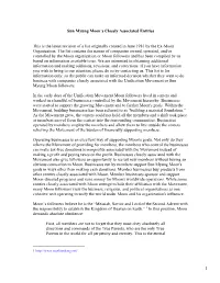Sun Myung Moon's Closely Associated Entities