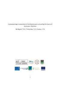 A Palaeoecological Assessment of the Blanket Peat Surrounding the Source of the Severn, Plynlimon