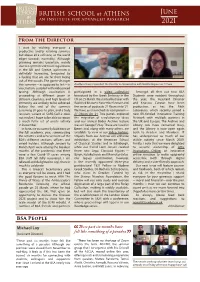 BSA Newsletter, June 2021