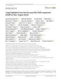 Target Highlights from the First Post&#8208