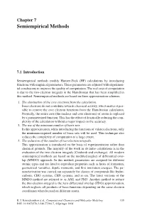 Semiempirical Methods