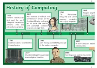 History of Computing 1963 a Search Engine Called Microsoft Was Founded