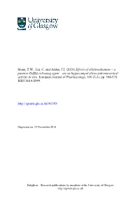 Mechanism of Action of Ethylenediamine On