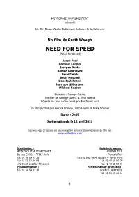 NEED for SPEED Textes DP