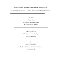 Utilizing Emotion Theory and Performance Studies In