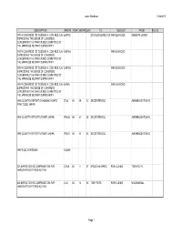 12/22/2010 Japan Database Page 1 DESCRIPTION PREFIX YEAR