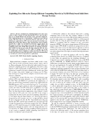Exploiting Free Silicon for Energy-Efficient Computing Directly