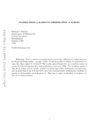 Snarks from a Kaszonyi Perspective: a Survey