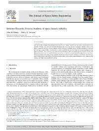 Systems-Theoretic Process Analysis of Space Launch Vehicles ⁎ John M