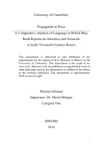 Tom Gilmour HIST480 Dissertation.Pdf