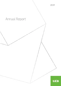 Annual Report 2019 Report Annual Annual Report Contents 2019 in Brief