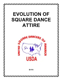 Evolution of Attire