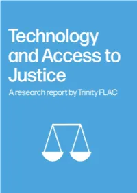 Technology and Access to Justice