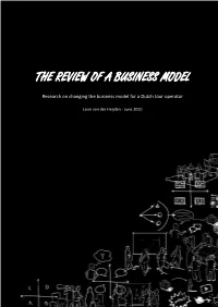 The Review of a Business Model Bachelor Assignment