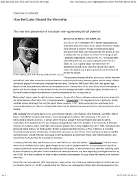 How Bell Lab
