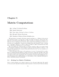 Matrix Computations