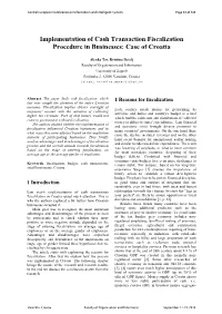 Implementation of Cash Transaction Fiscalization Procedure in Businesses: Case of Croatia