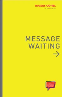 MESSAGE WAITING &gt;