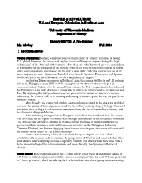 Syllabus 2018