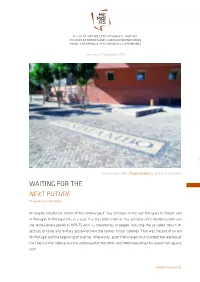 Waiting for the Next Future