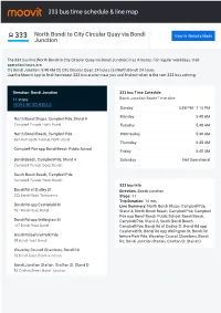 333 Bus Time Schedule & Line Route