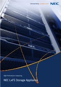 NEC LXFS Brochure