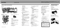 CDX-GT710 Equalizer Curve / Adjusting Setup Items