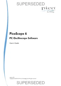 Picoscope 6 PC Oscilloscope Software