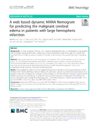 A Web Based Dynamic MANA Nomogram For