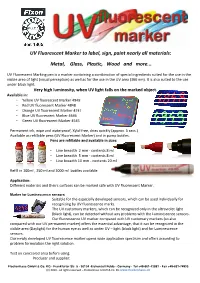 UV Fluorescent Marker.Pdf